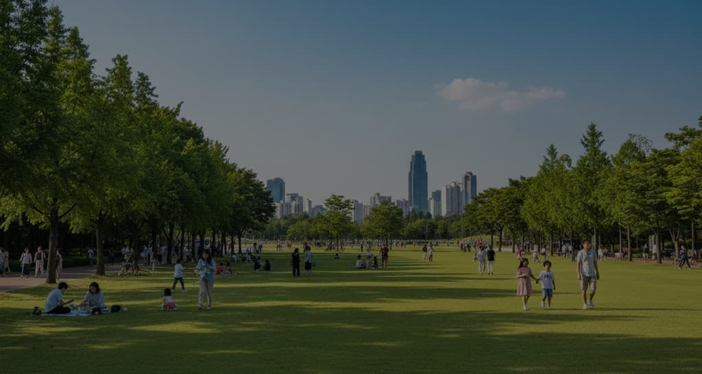 서울 배경